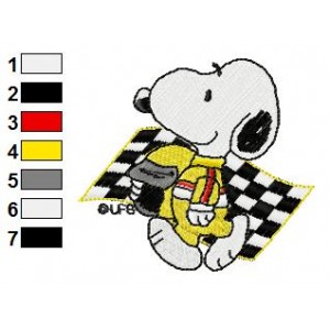 Snoopy 22 Embroidery Design